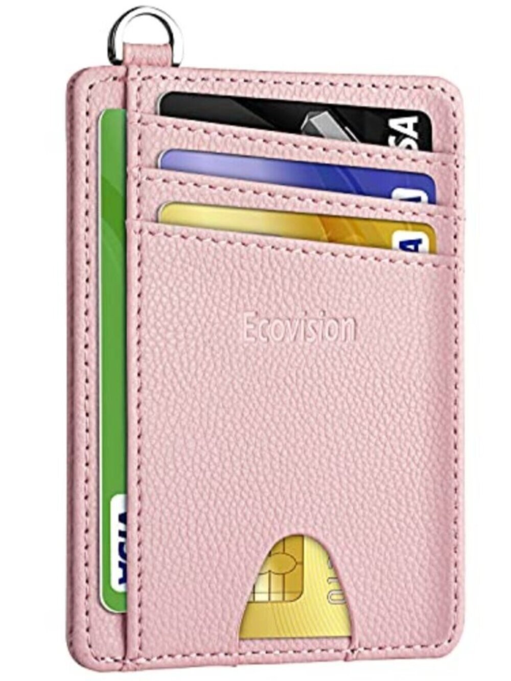 🆕 EcoVision Slim Minimalist Front Pocket Wallet, RFID Blocking Credit Card